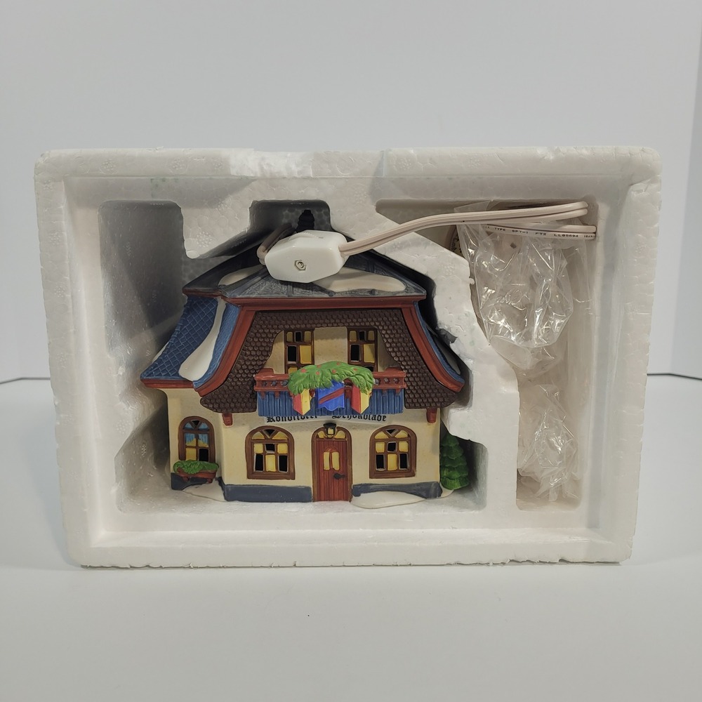 Dept 56 Alpine Village Bakery & Chocolate Shop 5614-6 Heritage Village 1994 - Picture 9 of 9